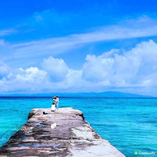 竹富島🌊！天氣變幻莫測都咁正😍！ #沖繩外島
