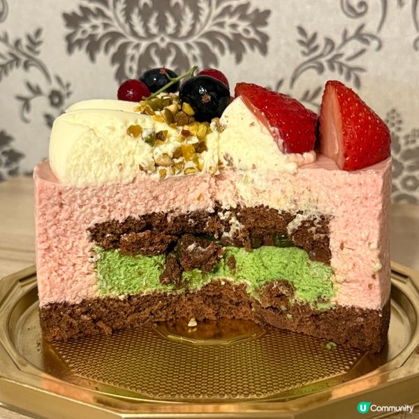 開心果蛋糕🤤！生日梗要食！🎂