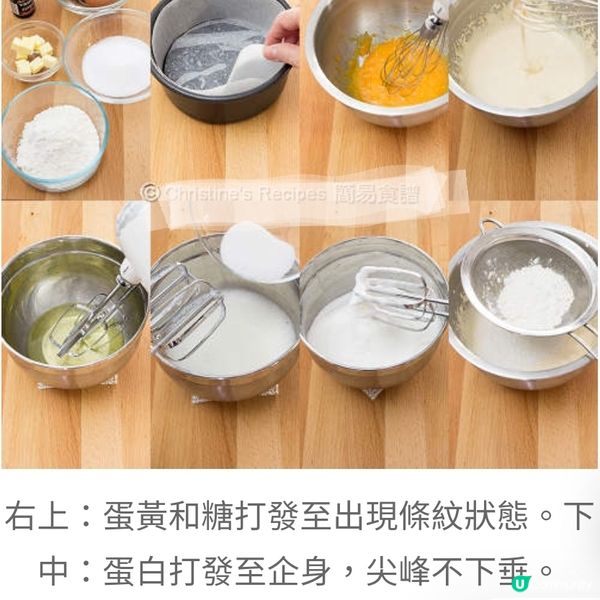 海綿蛋糕分蛋法


