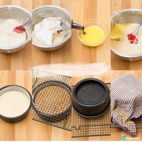 海綿蛋糕分蛋法


