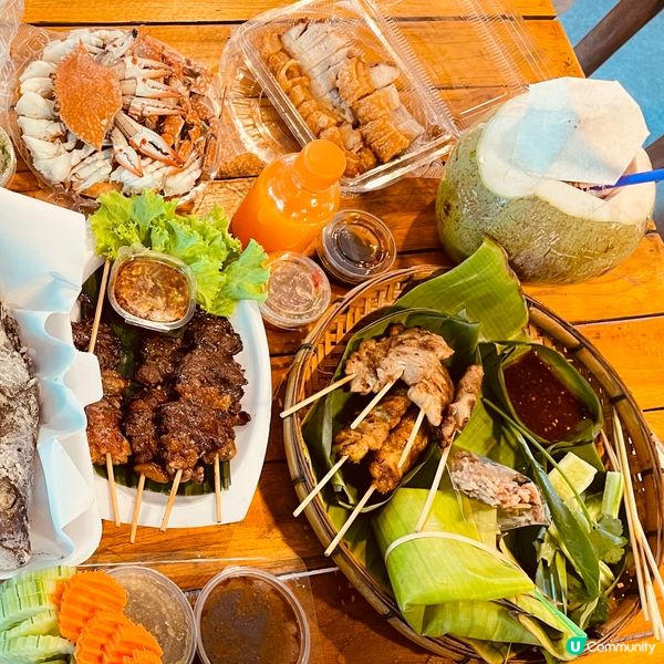 吞武里海鮮市場🤤手臂甘長大蝦🦞超抵食！🥳