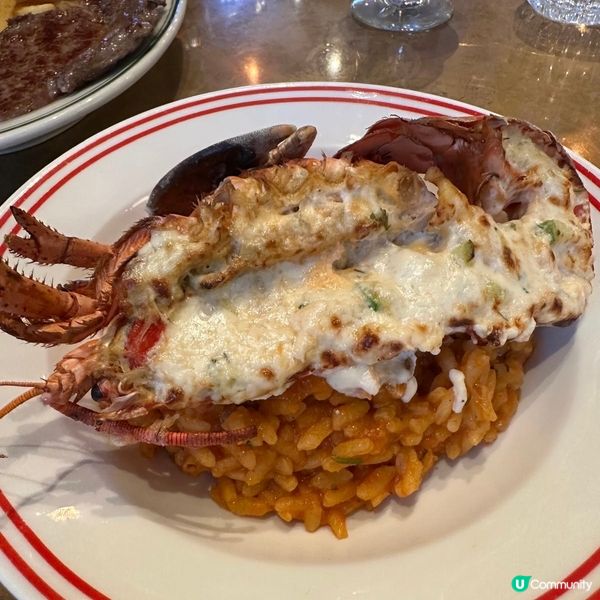 高質大半隻龍蝦燴飯😍