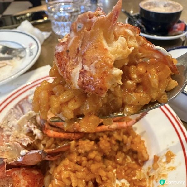 高質大半隻龍蝦燴飯😍🩷