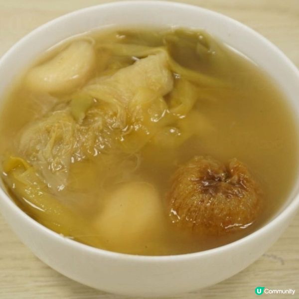 霸王花螺頭無花果湯 (滋潤喉嚨湯水)