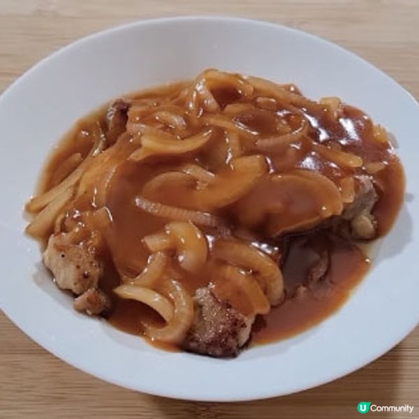 洋蔥雞扒