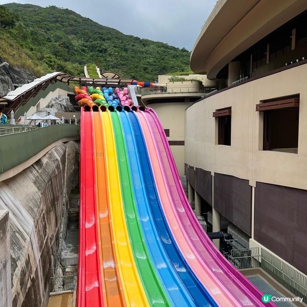 💦香港海洋公園水上樂園勁好玩！🛝🥳