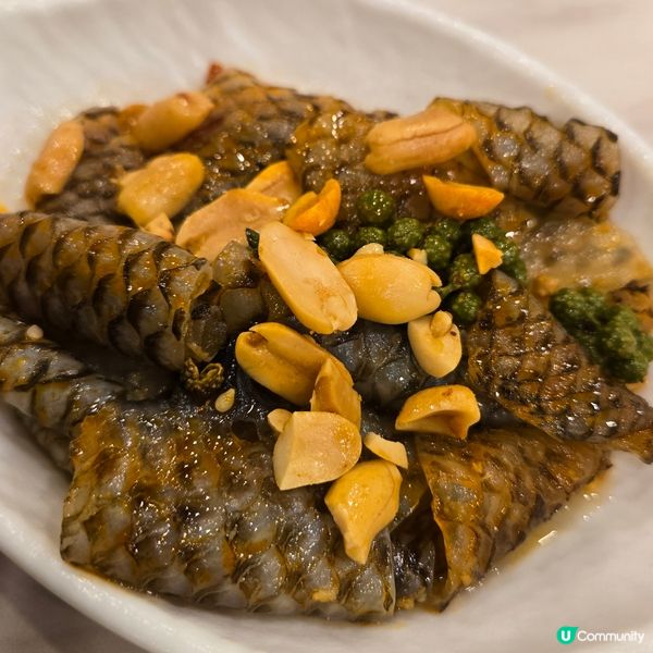 藤椒魚皮🌶酸辣腐皮魚角腩肉肉醬米線