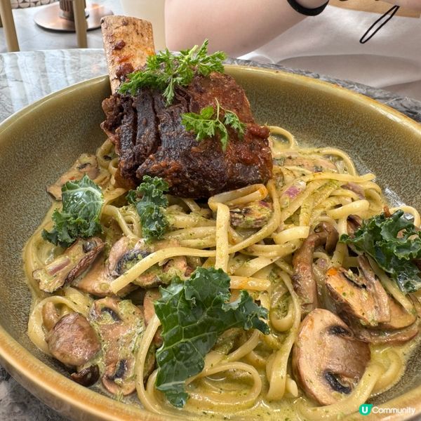 金光華Tree co.！牛肋肉意粉😋！ #深圳美食