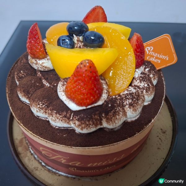 生日蛋糕推介🍓🍰 鮮果提拉米蘇超正😋