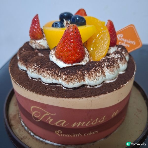 生日蛋糕推介🍓🍰 鮮果提拉米蘇超正😋