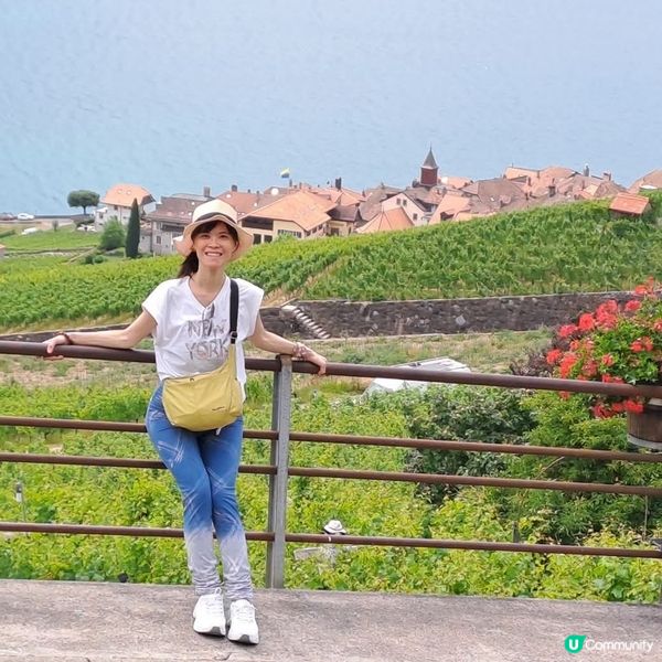 瑞士拉沃葡萄園🍇🍷🥂梯田🏕