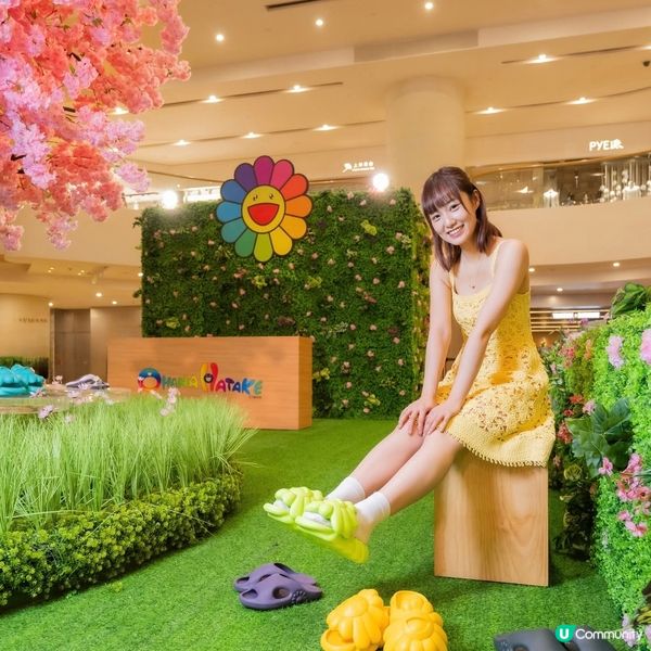 太古廣場全港首個村上隆期間限定店 沉浸式巨型櫻花藝術裝置