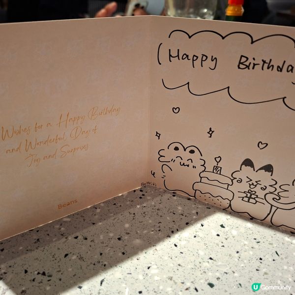 Beans生日飯局🎂免費蛋糕任你揀🤤
