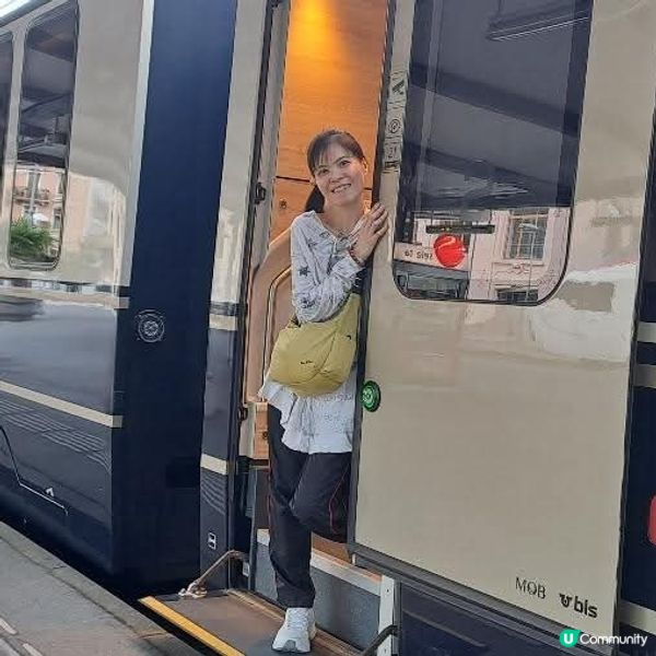 瑞士黃金列車賞景之旅🚞🏞