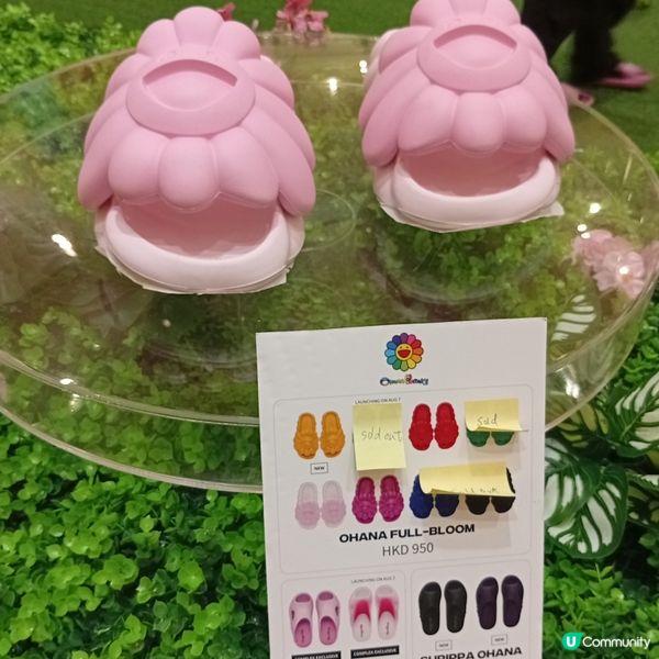 村上隆小花鞋履限定店登陸太古廣場！🌸👟