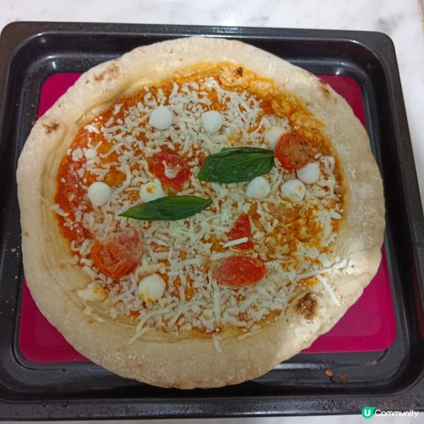 試吓喺超級市場買個Pizza Express嘅批返去焗