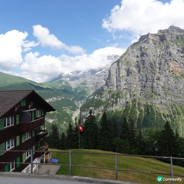 瑞士雪朗峯🏔附近城鎮🏕+瀑布