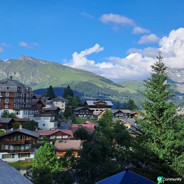 瑞士雪朗峯🏔附近城鎮🏕+瀑布