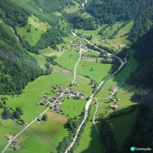瑞士雪朗峯🏔附近城鎮🏕+瀑布