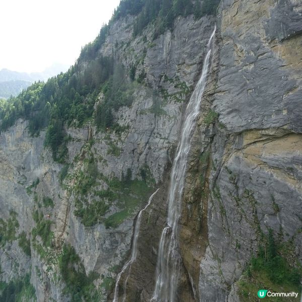 瑞士雪朗峯🏔附近城鎮🏕+瀑布