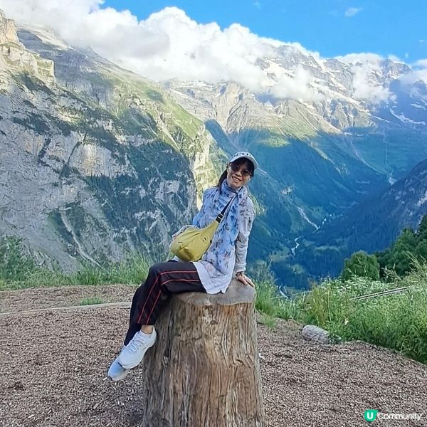 瑞士雪朗峯🏔附近城鎮🏕+瀑布