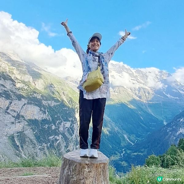 瑞士雪朗峯🏔附近城鎮🏕+瀑布