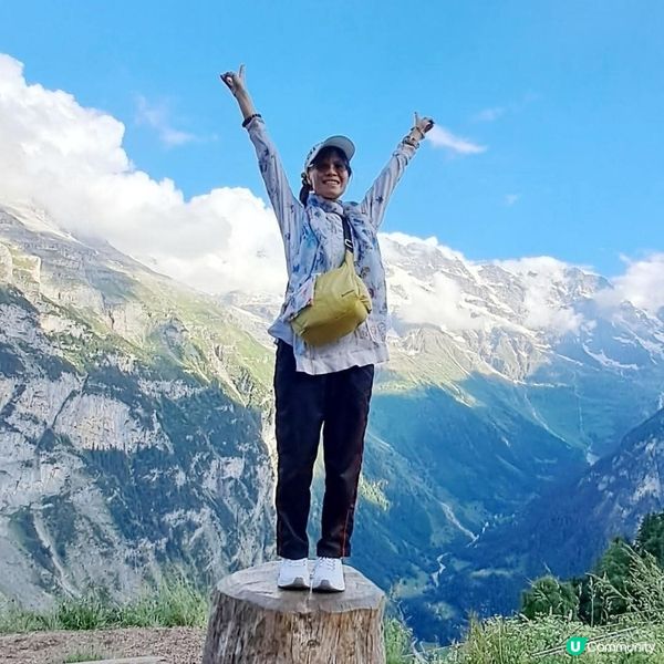 瑞士雪朗峯🏔附近城鎮🏕+瀑布