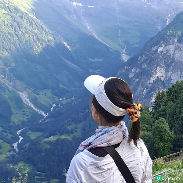 瑞士雪朗峯🏔附近城鎮🏕+瀑布