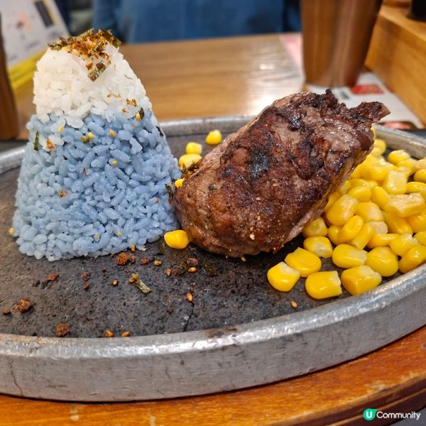 富士山牛扒🗻新嘢好正😋岩盤牛扒❤️