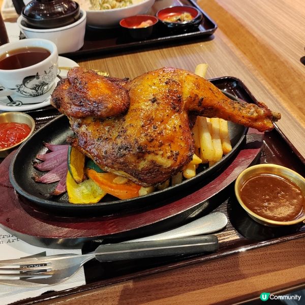 春園街Café超大份烤雞餐🍗