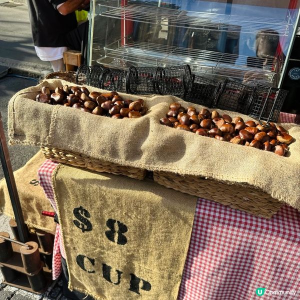 悉尼The Rocks市集烤栗子🌰！烘焙新風味😋
