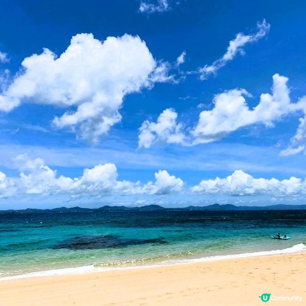 沖繩大泊海灘🏖️！水清沙幼勁爽！🌊☀️