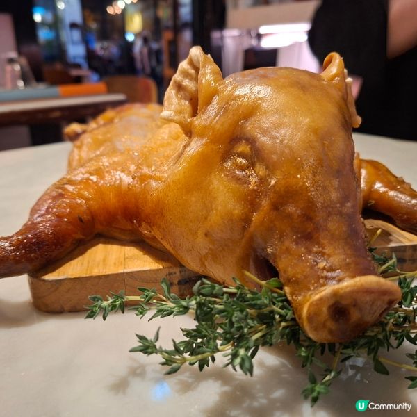 高質西班牙菜餐廳❤️超脆皮西班牙乳豬😍切乳豬慶祝生日🎂