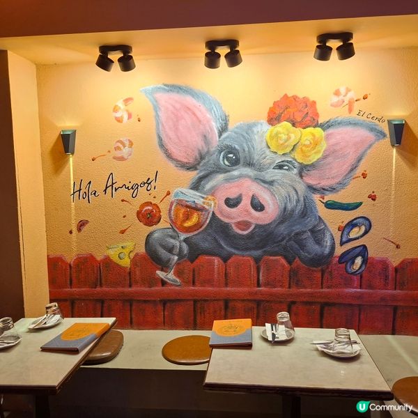 高質西班牙菜餐廳❤️超脆皮西班牙乳豬😍切乳豬慶祝生日🎂