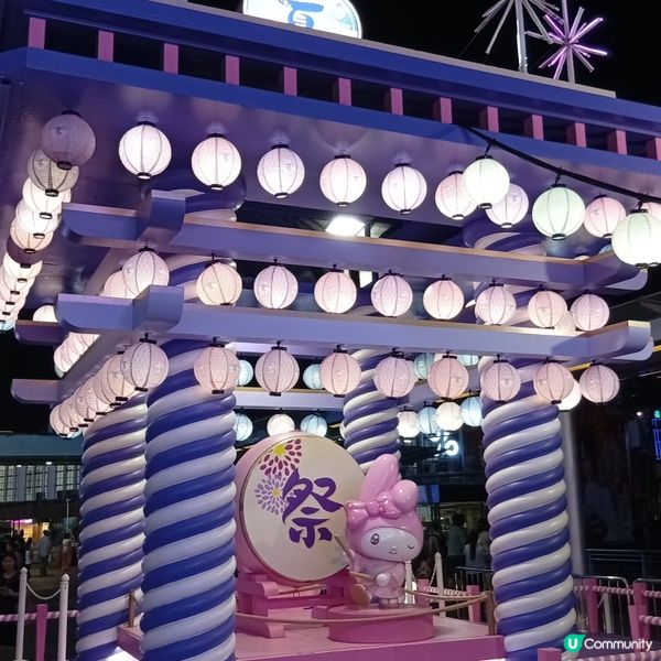 My Melody50周年花火祭！👘🎆 海港城見！