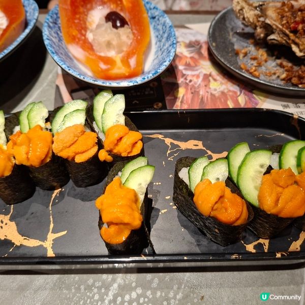 旺角極尚大喜屋❤️榴槤海膽任食🤤🤩