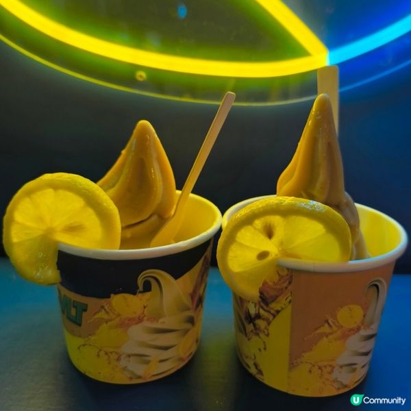 尖沙咀k11 Musea有一間雪糕店同維他檸檬茶聯乘