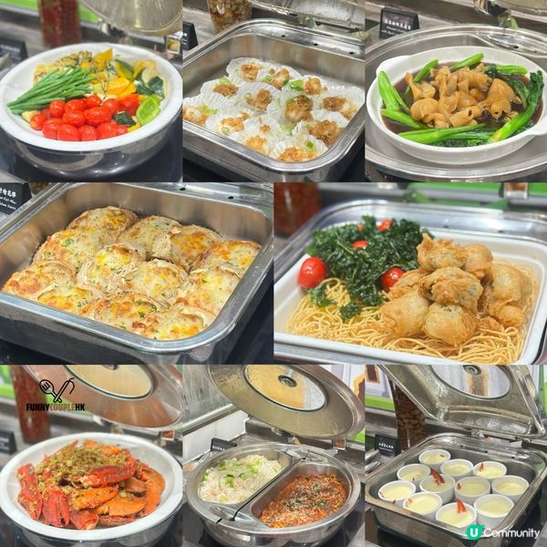 華麗盛宴！龍蝦鮑魚任你食🦞😋 #六國酒店