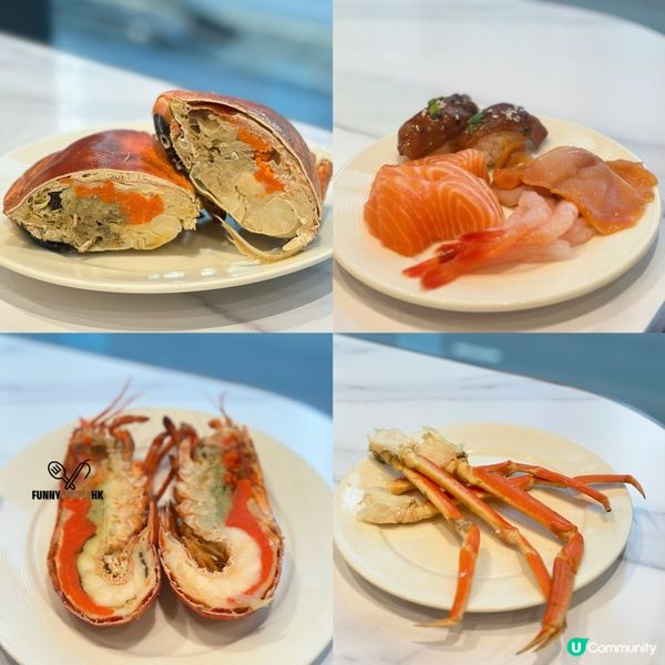華麗盛宴！龍蝦鮑魚任你食🦞😋 #六國酒店