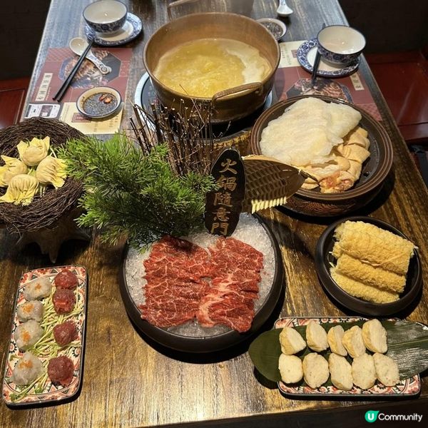 清甜😍招牌花膠雞湯鍋🍲