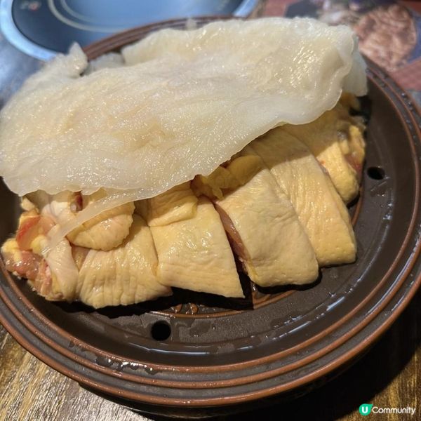 清甜😍招牌花膠雞湯鍋🍲