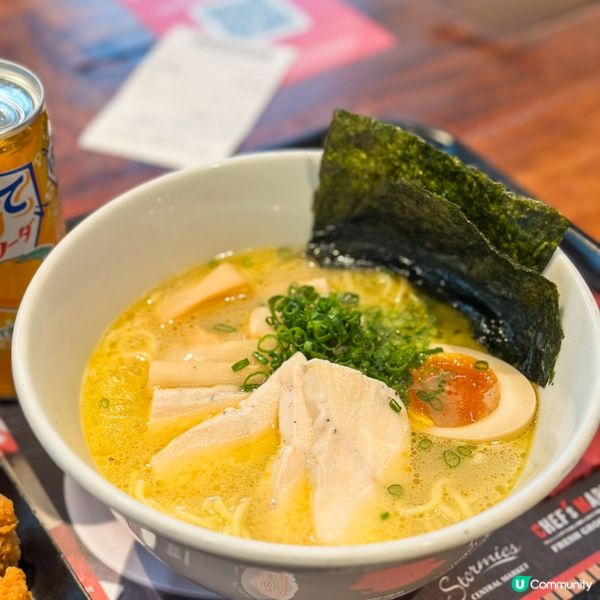 灣仔的竹麓拉麵Takeroku Ramen最近係中環街市開左...