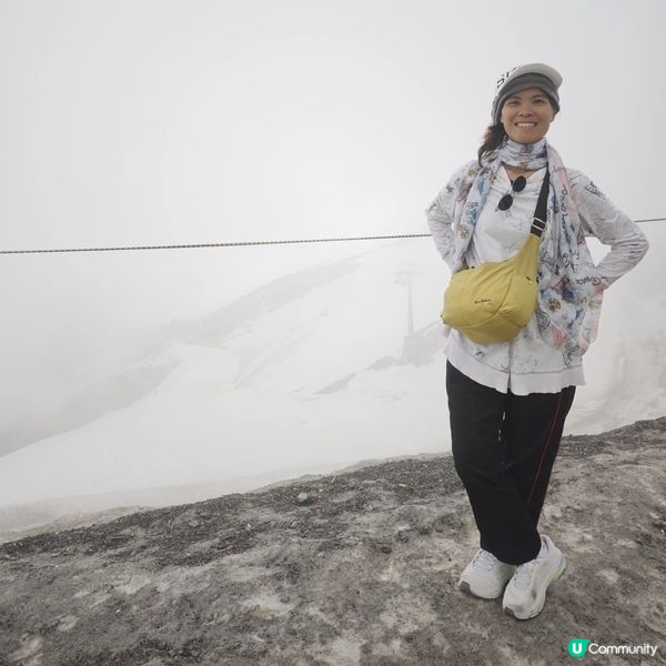 瑞士鐵力士山🗻體驗全球獨創360度旋轉纜車🚠