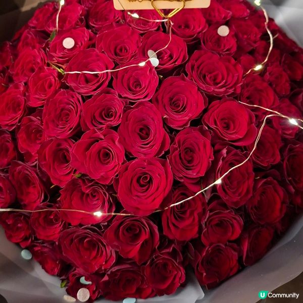 今日求婚大作戰！99枝紅玫瑰🌹浪漫爆燈！💖