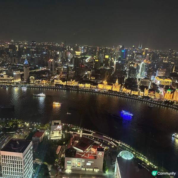 上海東方明珠塔夜景🤩！萬家燈火好靚呀！😍