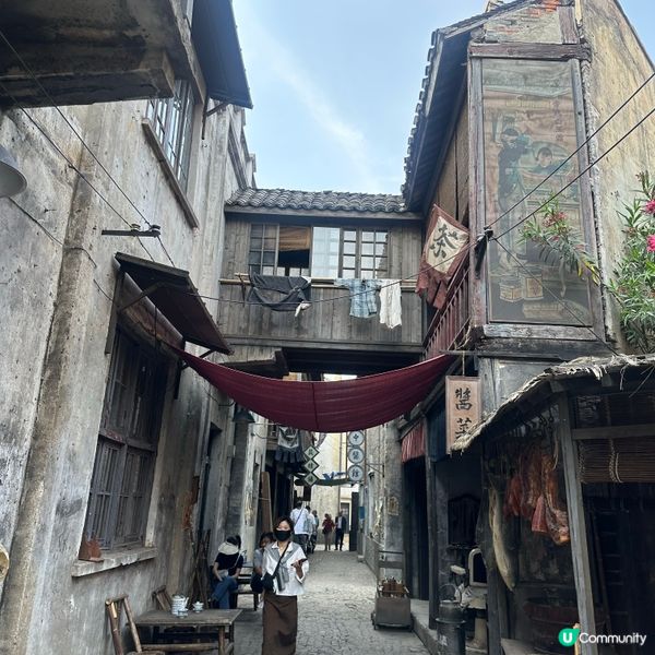 上海影視樂園一日遊🎬！時光倒流民初年代✨