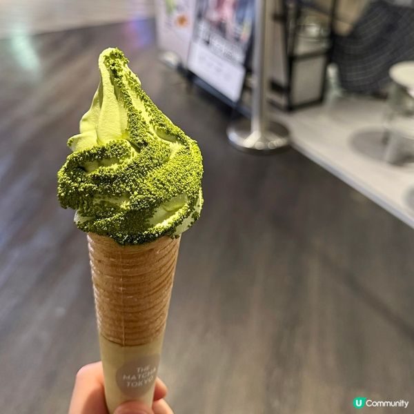 抹茶控注意！🍵🍦 超正軟雪糕！