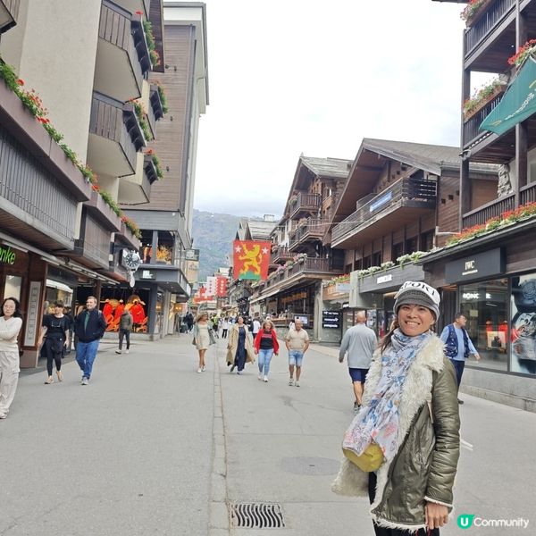 瑞士策馬特🤗通往三角朱古力雪山🗻的中轉城鎮🏘