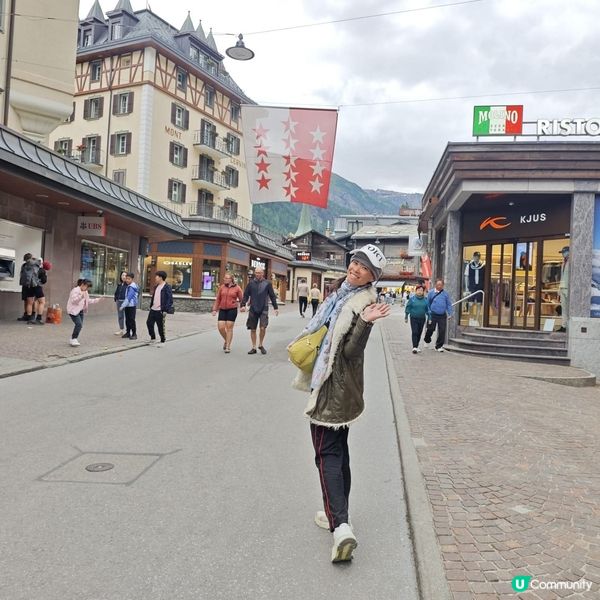 瑞士策馬特🤗通往三角朱古力雪山🗻的中轉城鎮🏘