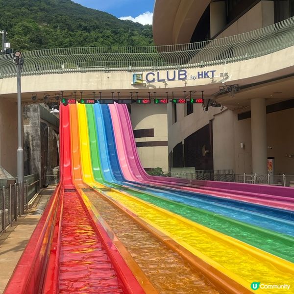 海洋公園水上樂園🌊！刺激又開心🥳！一家大細消暑好去處